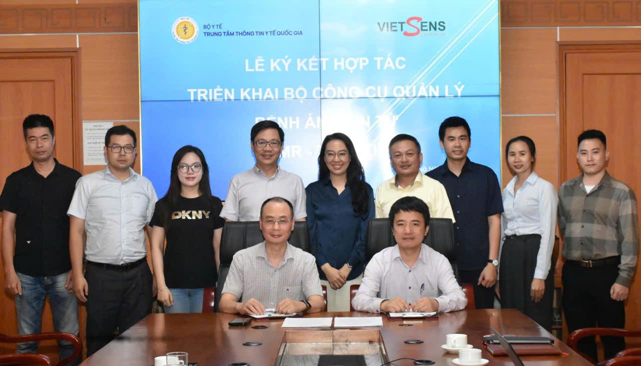 Trung tâm Thông tin y tế Quốc gia hợp tác phát triển bộ công cụ chuẩn hóa, liên thông dữ liệu bệnh án điện tử